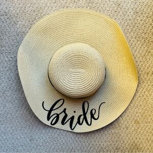 NEW Bride Sun Hat